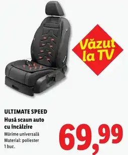 Lidl Ultimate Speed Husă scaun auto cu încălzire Ofertă