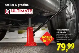 Lidl Ultimate Speed Cric hidraulic Ofertă