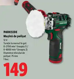 Lidl Parkside masina de polisat Ofertă