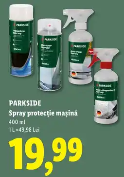 Lidl Parkside spray protectie masina Ofertă