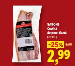 Lidl Baroni costiță de porc Ofertă