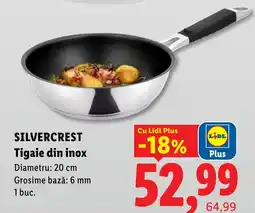 Lidl Silvercrest tigaie din inox Ofertă