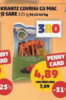 Penny KRANTZ COVRIGI CU MAC ȘI SARE Ofertă