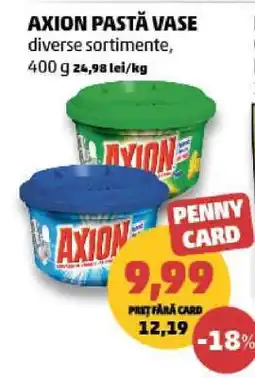 Penny Axion Pastă vase Ofertă