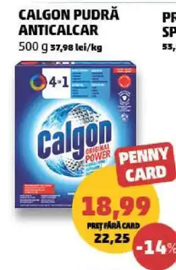 Penny Calgon Pudră Anticalcar Ofertă
