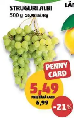 Penny Struguri albi Ofertă