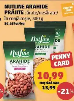 Penny NUTLINE Arahide Prăjite Ofertă