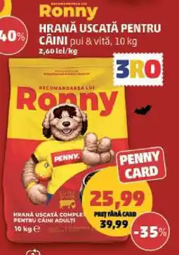 Penny Ronny Hrană Uscată Pentru Câini Ofertă