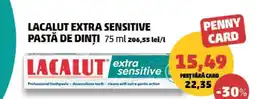 Penny LACALUT EXTRA SENSITIVE PASTĂ DE DINȚI Ofertă