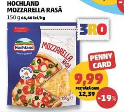 Penny HOCHLAND Mozzarella rasă Ofertă