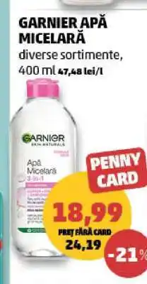 Penny GARNIER Apă micelară Ofertă