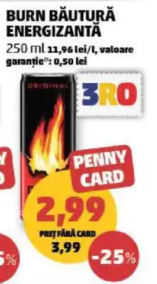 Penny BURN Băutură energizantă Ofertă