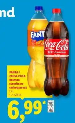 Lidl Fanta / Coca-Cola Ofertă
