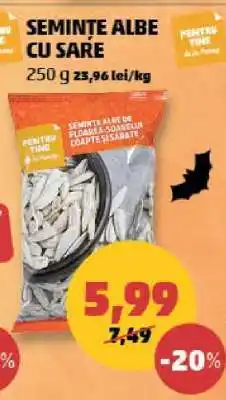 Penny Seminte Albe cu Sare Ofertă