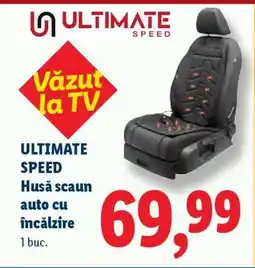 Lidl ULTIMATE SPEED Husă scaun auto cu încălzire Ofertă