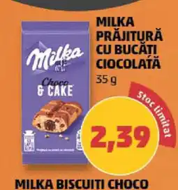 Penny MILKA PRĂJITURĂ CU BUCĂȚI CIOCOLATĂ Ofertă