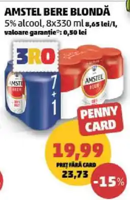 Penny AMSTEL Bere blondă Ofertă