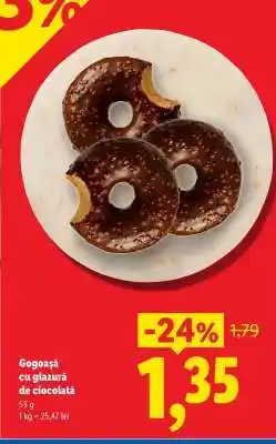 Lidl GOGOASĂ cu glazură de ciocolată Ofertă