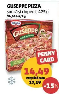 Penny GUSEPPE Pizza Ofertă