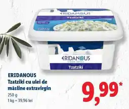 Lidl Eridanous Tzatziki cu ulei de măsline extravirgin Ofertă