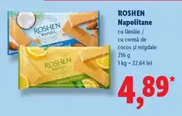 Lidl ROSHEN NAPOLITANE Ofertă