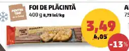 Penny Foi de Plăcintă Ofertă