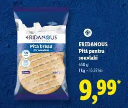 Lidl ERIDANOUS Pita pentru souvlaki Ofertă