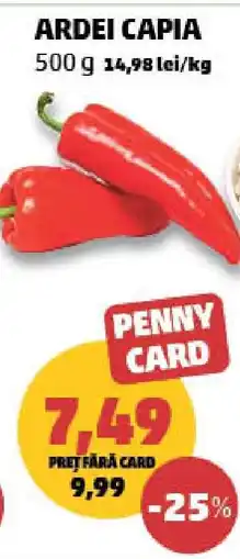 Penny Ardei capia Ofertă
