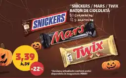Penny Snickers, Mars, Twix Ofertă