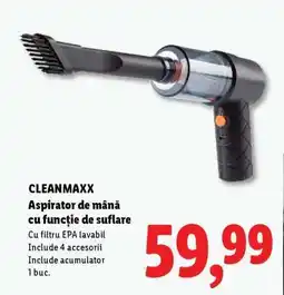 Lidl CLEANmaxx Aspirator de mână Ofertă