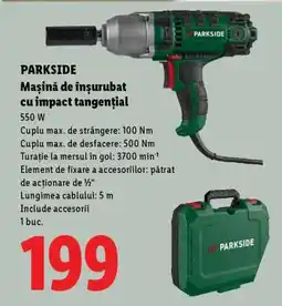Lidl PARKSIDE Mașină de înșurubat cu impact tangențial Ofertă