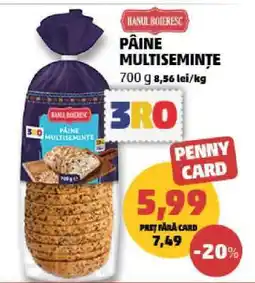 Penny Pâine multiseminte Ofertă