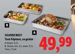 Lidl Silvercrest Tavă friptură, cu grătar Ofertă