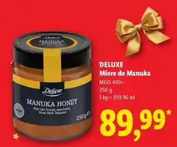 Lidl DELUXE Miere de Manuka Ofertă