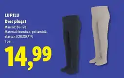 Lidl LUPILU Dres plușat Ofertă