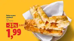 Lidl Rulou cu mere românești Ofertă