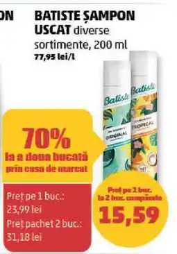 Penny BATISTE ȘAMPON USCĂT Ofertă