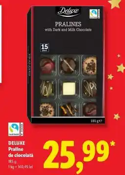 Lidl DELUXE Praline de ciocolată Ofertă