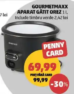 Penny GOURMETmaxx Aparat Gătit Orez 1L Ofertă