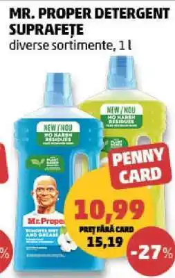 Penny MR. PROPER Detergent Ofertă