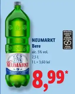 Lidl NEUMARKT Bere Ofertă