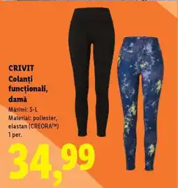 Lidl CRIVIT Colanți funcționali, damă Ofertă