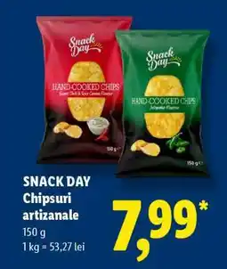 Lidl SNACK DAY Chipsuri artizanale Ofertă