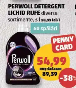 Penny PERWOLL DETERGENT LICHID RUFE Ofertă