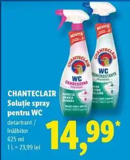 Lidl CHANTECLAIR Soluție spray pentru WC Ofertă