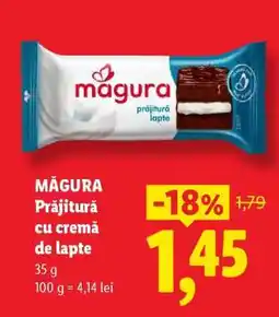 Lidl Măgura Prăjitură cu cremă de lapte Ofertă