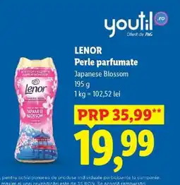 Lidl LENOR Perle parfumate Ofertă