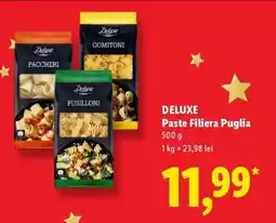 Lidl DELUXE Paste Filiera Puglia Ofertă