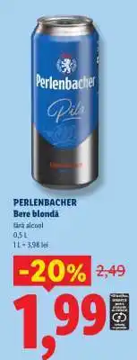 Lidl Perlenbacher Bere blondă Ofertă