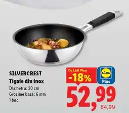 Lidl Silvercrest Tigaie din inox Ofertă